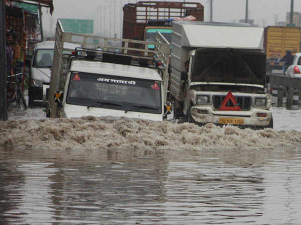 गुड़गांव में यातायात 