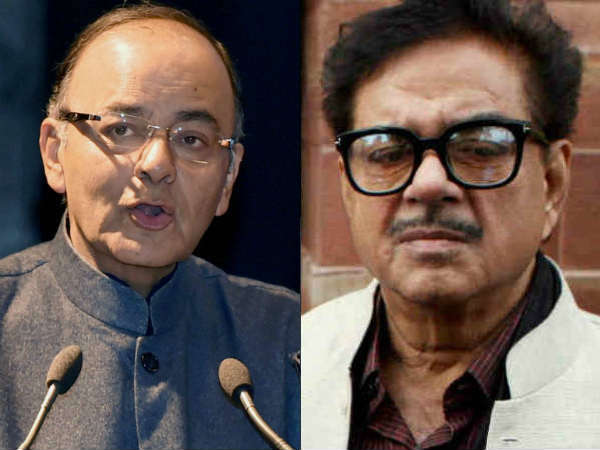 Arun Jaitely openly criticises the Shatrughan Sinha on Yakub Memon mercy plea Arun Jaitely openly criticises the Shatrughan Sinha on Yakub Memon mercy plea