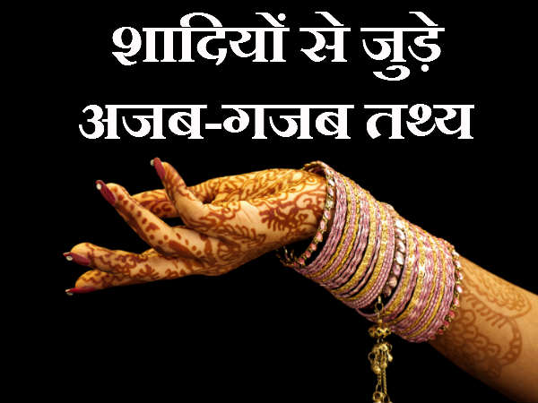भारत में शादी से जुड़ी कुछ अजब-गजब परंपरायें