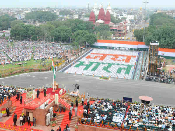 दिल्ली में बेहतरीन नजारा 