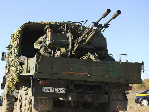  ZU-23-2 सेर्गी एंटी एयरक्राफ्ट कैनन 