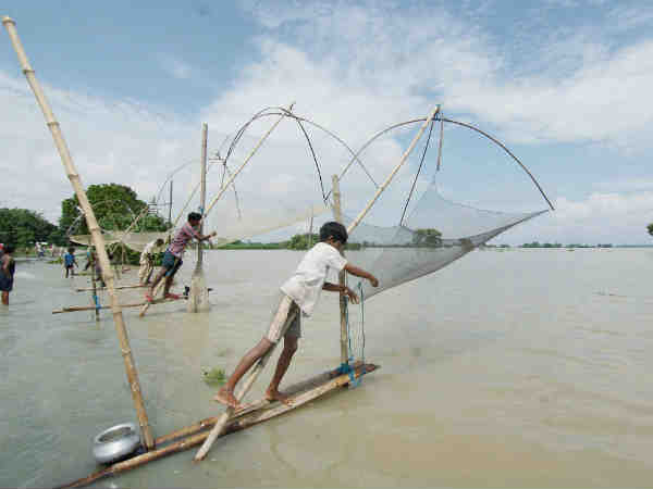 मोरीगांव में बाढ़