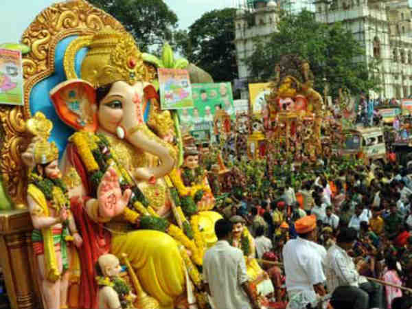 पीले रंग वाले गणेश जी