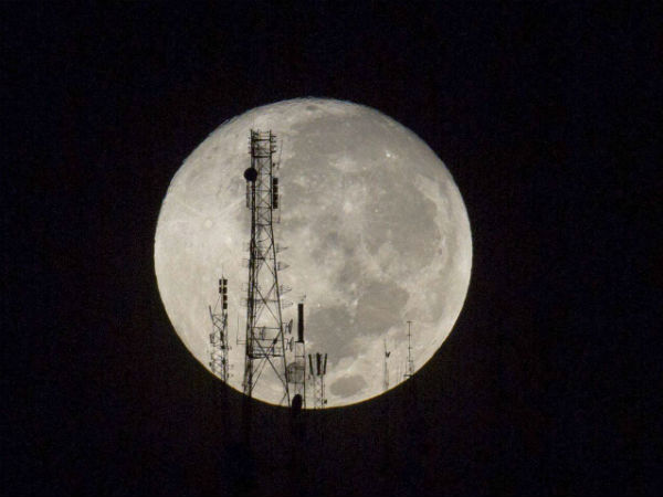 हैती से ऐसे दिखा सुपरमून 