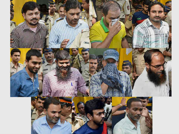 ट्रेन धमाकों के दोषी