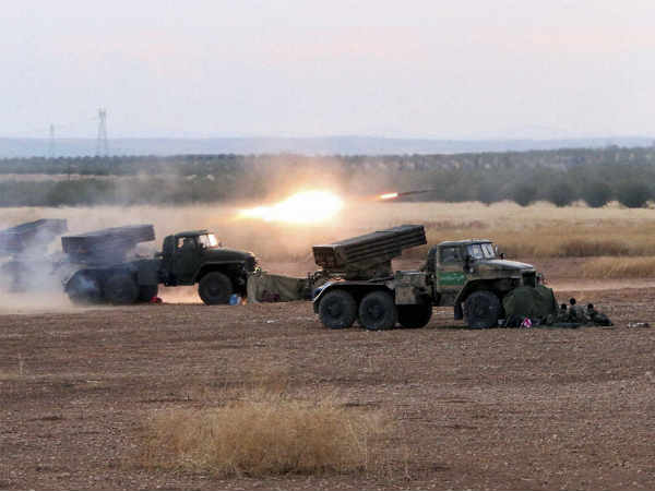 सीरियन आर्मी को मदद 