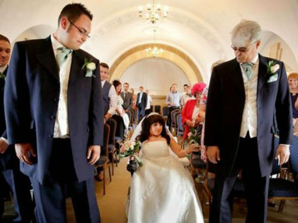 Meet the 2ft 8in Bride Who Married a Hulking 6ft 1in Groom