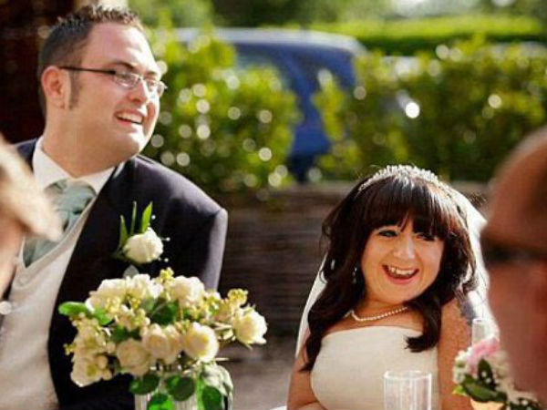 Meet the 2ft 8in Bride Who Married a Hulking 6ft 1in Groom