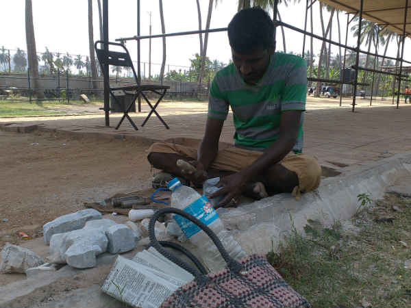 हम्पी के मूर्ति 