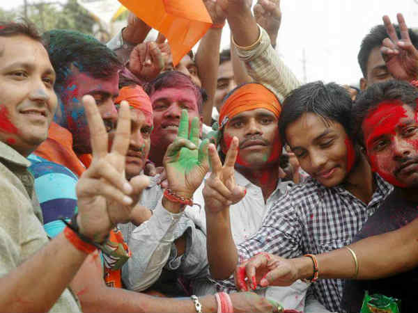 जीत का जश्न 