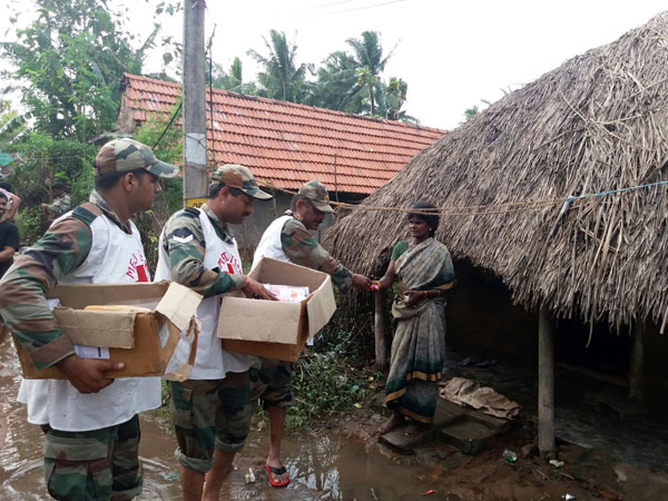 Army provides medical aid 