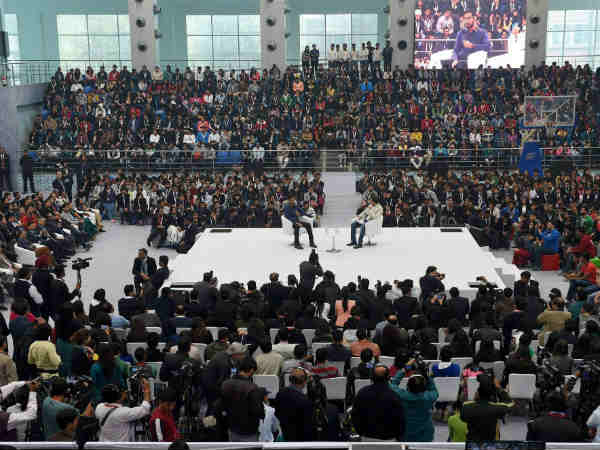 दिल्ली विश्वविद्यालय में पिचाई 