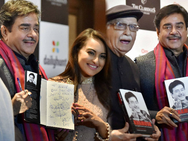 Shatrughan Sinha's biography Anything but Khamosh. Shatrughan Sinha's biography Anything but Khamosh.