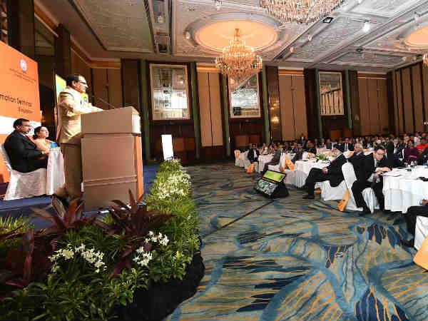 Madhya Pradesh CM Shivraj Singh Chouhan speech in business conference in Singapore Madhya Pradesh CM Shivraj Singh Chouhan speech in business conference in Singapore