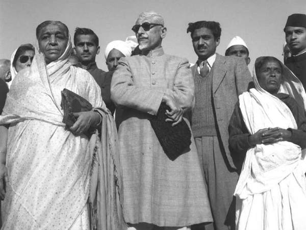 अंतिम यात्रा के दौरान सरोजनी नायडू