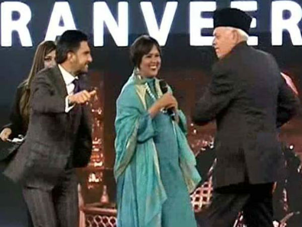 Video: Farooq Abdullah Dances with Ranveer Singh Video: Farooq Abdullah Dances with Ranveer Singh