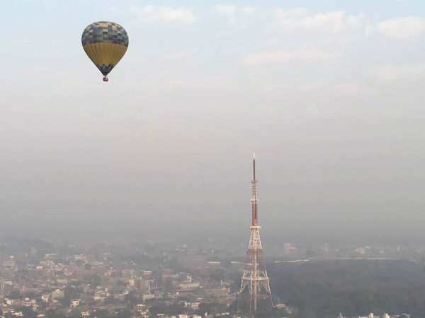 Lucknow celebrates its first Tourism days with hot air balloon