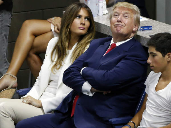 ट्रंप से पहली मुलाकात ट्रंप से पहली मुलाकात