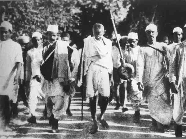 सत्याग्रह, भारत के अहिंसा वाली स्वतंत्रता आंदोलन की साइटें