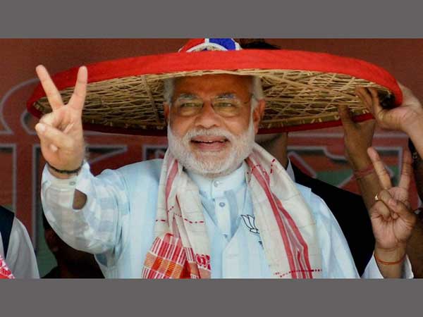 असम में पहली बार खिला कमल