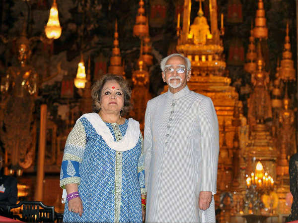 vice President Mohammad Hamid Ansari’s wife Salma Ansari vice President Mohammad Hamid Ansari’s wife Salma Ansari