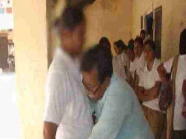 Male taylor took measure of female constable dress Male taylor took measure of female constable dress