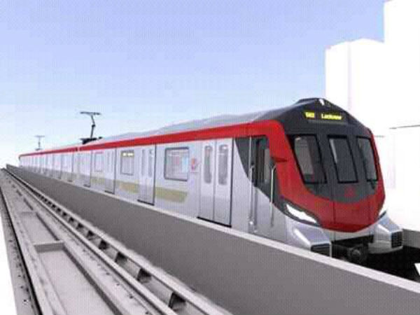 First look of Lucknow Metro comes out 1100 passengers can travel at one time First look of Lucknow Metro comes out 1100 passengers can travel at one time