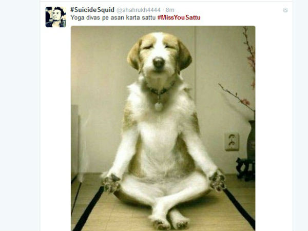 योग दिवस पर सत्‍तू 