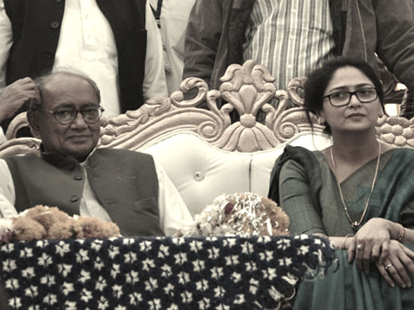 Digvijay Singh's Wife Amrita Rai Give up his Property Rights Digvijay Singh's Wife Amrita Rai Give up his Property Rights