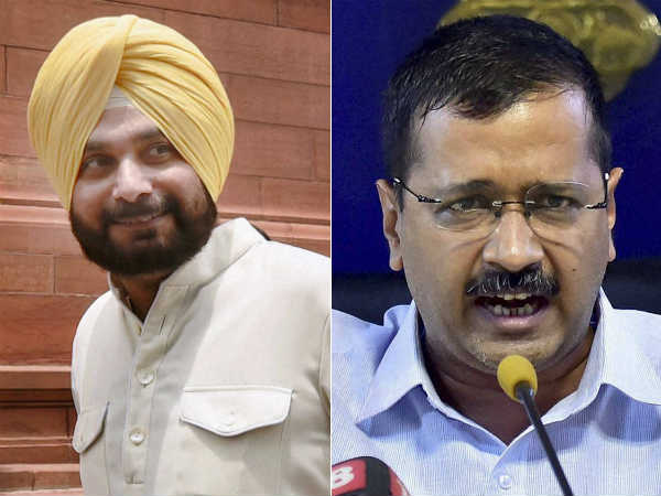 Arvind Kejriwal Praise Navjot Singh Siddhu Arvind Kejriwal Praise Navjot Singh Siddhu