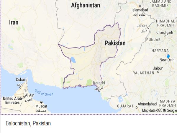 balochistan map