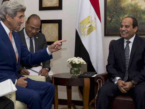 john kerry and egypt president