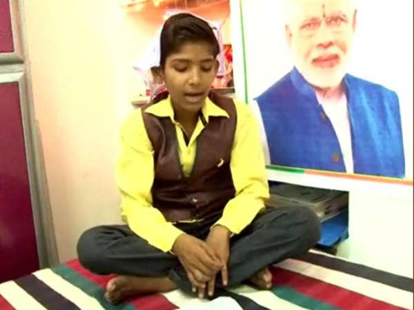 Meet 12-year-old Modi Bhakt Kartik, who worships PM before eating
