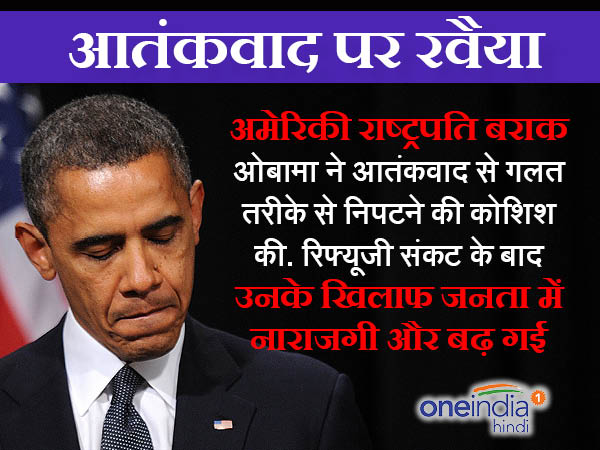 आतंकवाद पर ओबामा का रवैया 