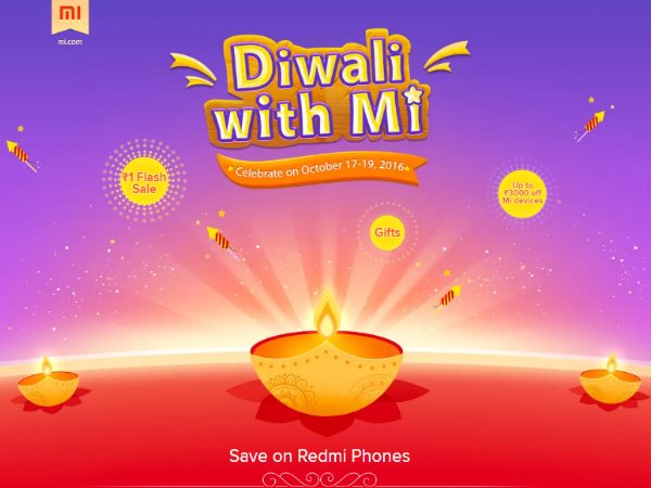 Diwali with Mi ऑफर