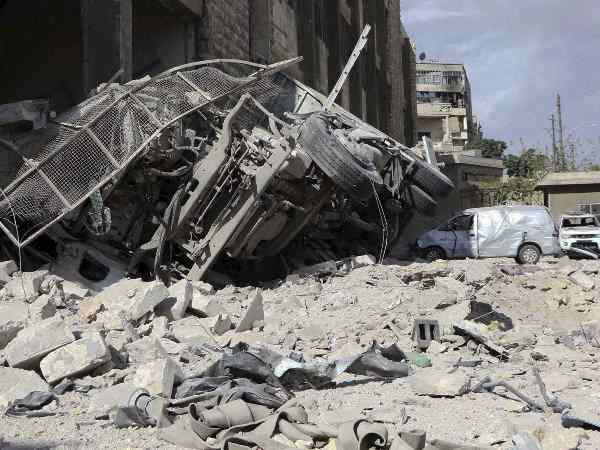 bombing in syria