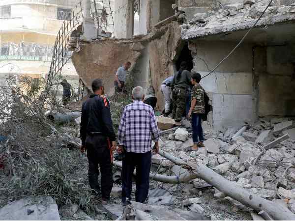 bombing in syria