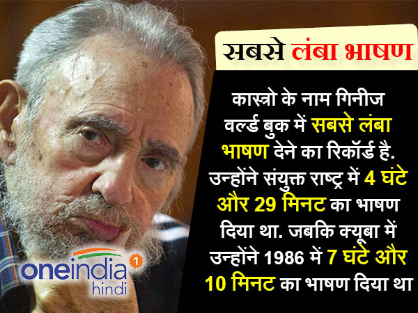 सबसे लंबी स्पीच