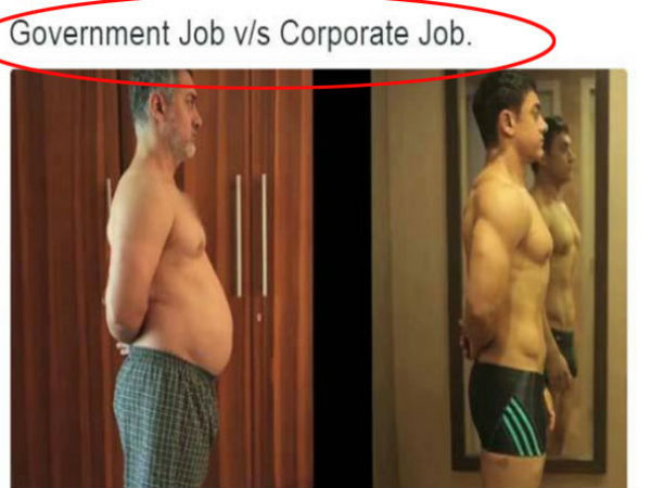 Aamir Khan’s Fat-to-Fit pictures for Dangal inspire Twitter caption contest