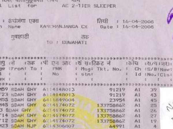 11. वेटिंग टिकट के कन्फर्मेंशन के लिए नया चार्टिंग सिस्टम