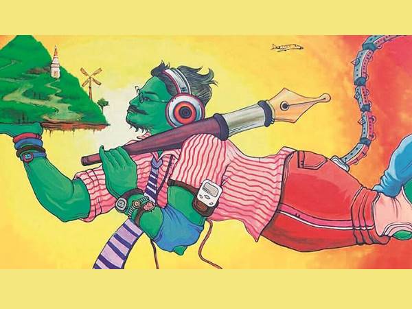 हनुमान की पेंटिंग देख भड़की शिवसेना ने IIT-मुंबई में किया बवाल हनुमान की पेंटिंग देख भड़की शिवसेना ने IIT-मुंबई में किया बवाल