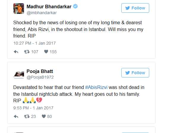 इस्तांबुल टेरर अटैक में फिल्म प्रोड्यूसर की मौत, बॉलीवुड में शोक की लहर