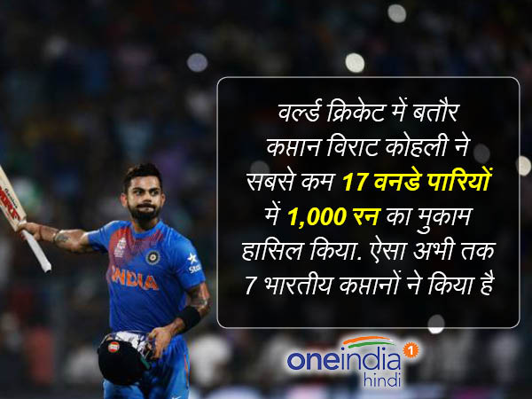  कप्तान विराट कोहली