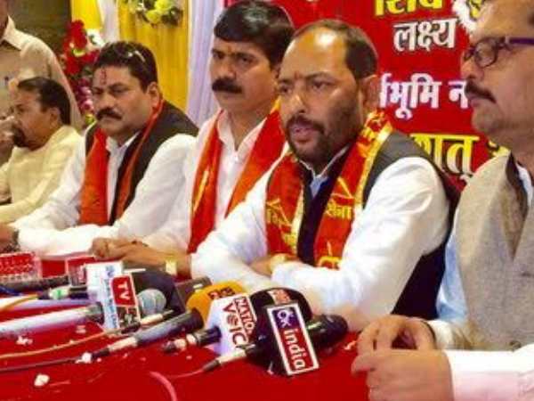 यूपी चुनाव : एक महीने में राम मंदिर बनाएगी शिवसेना, बीजेपी के खिलाफ खोला मोर्चा