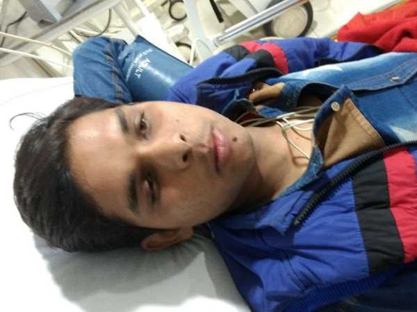 सीआरपीएफ जवान की राइफल से चली गोली से राहगीर घायल