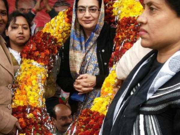 रानी पक्षालिका पर भाजपा ने लगाया दांव