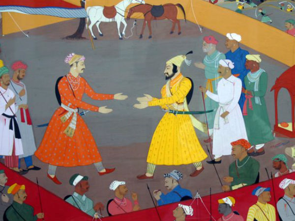 शिवाजी की मृत्यु अप्रैल 1680 में