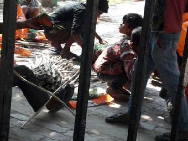 सवाल करने पर चुपचाप निकल गए सौरभ श्रीवास्तव