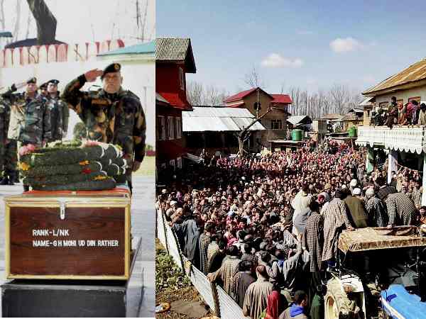 44 राष्ट्रीय राइफल्स में तैनात थे राठेर