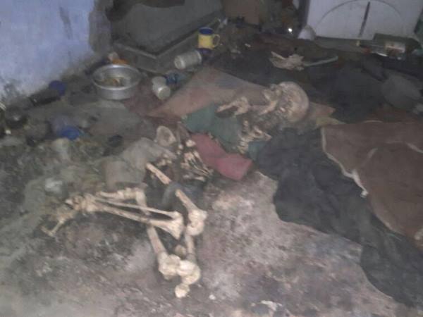 जलकर कंकाल हो गई मृतक बीना का मां